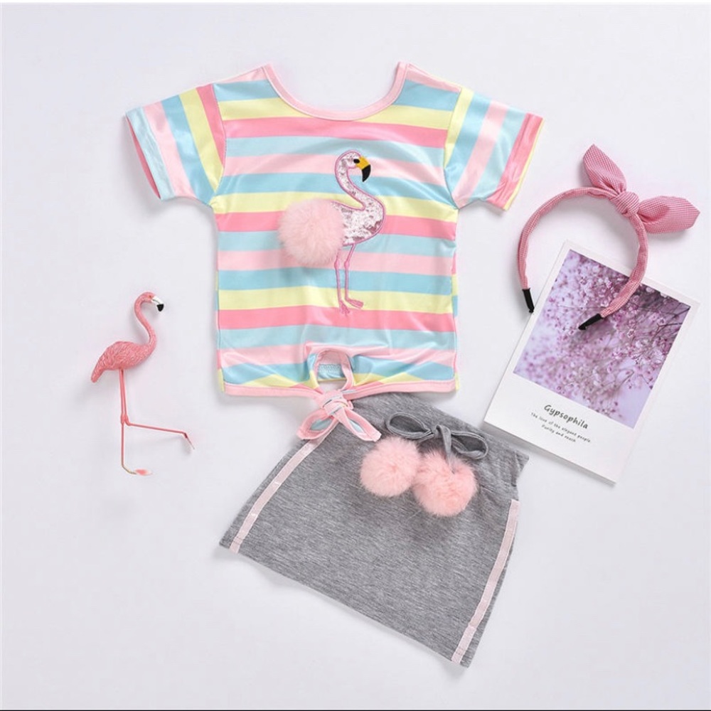 SOLD Top and skirt set